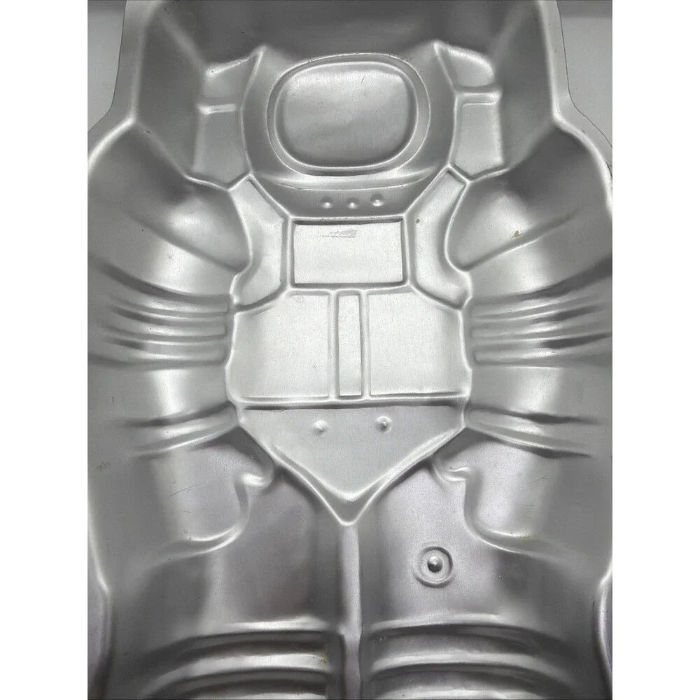 Wilton Space Man Cake Pan 1978 #502-2098 Astronaut Robot Moonn Vintage